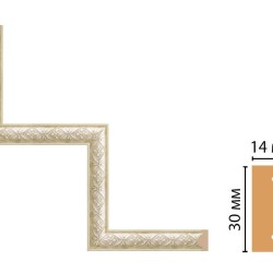 Декоративный угловой элемент DECOMASTER 157-1-937 (300*300мм)